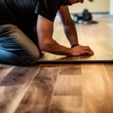 Sanding and polishing work beginning on Perth timber floors