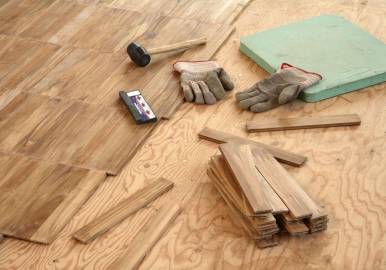 Timber floor Repairing in Perth home