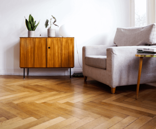 Timber floor polishing in Perth